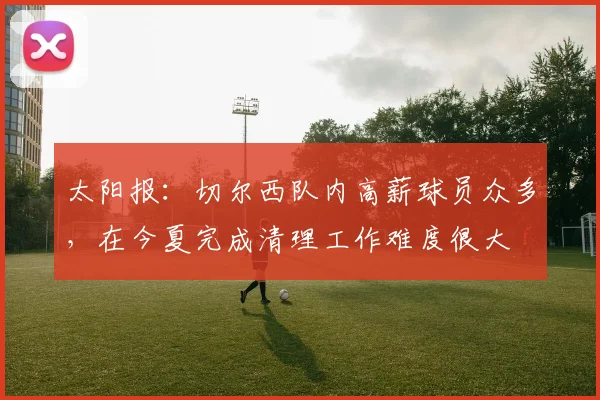 太阳报：切尔西队内高薪球员众多，在今夏完成清理工作难度很大
