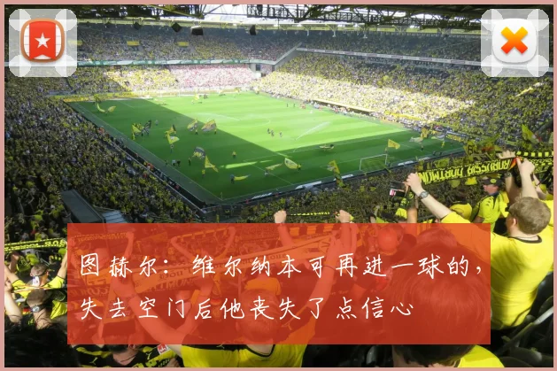 图赫尔：维尔纳本可再进一球的，失去空门后他丧失了点信心