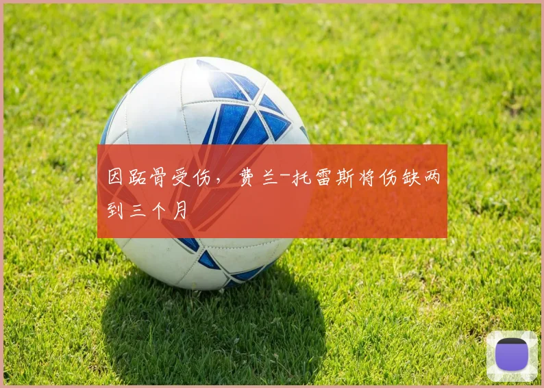 因跖骨受伤，费兰-托雷斯将伤缺两到三个月